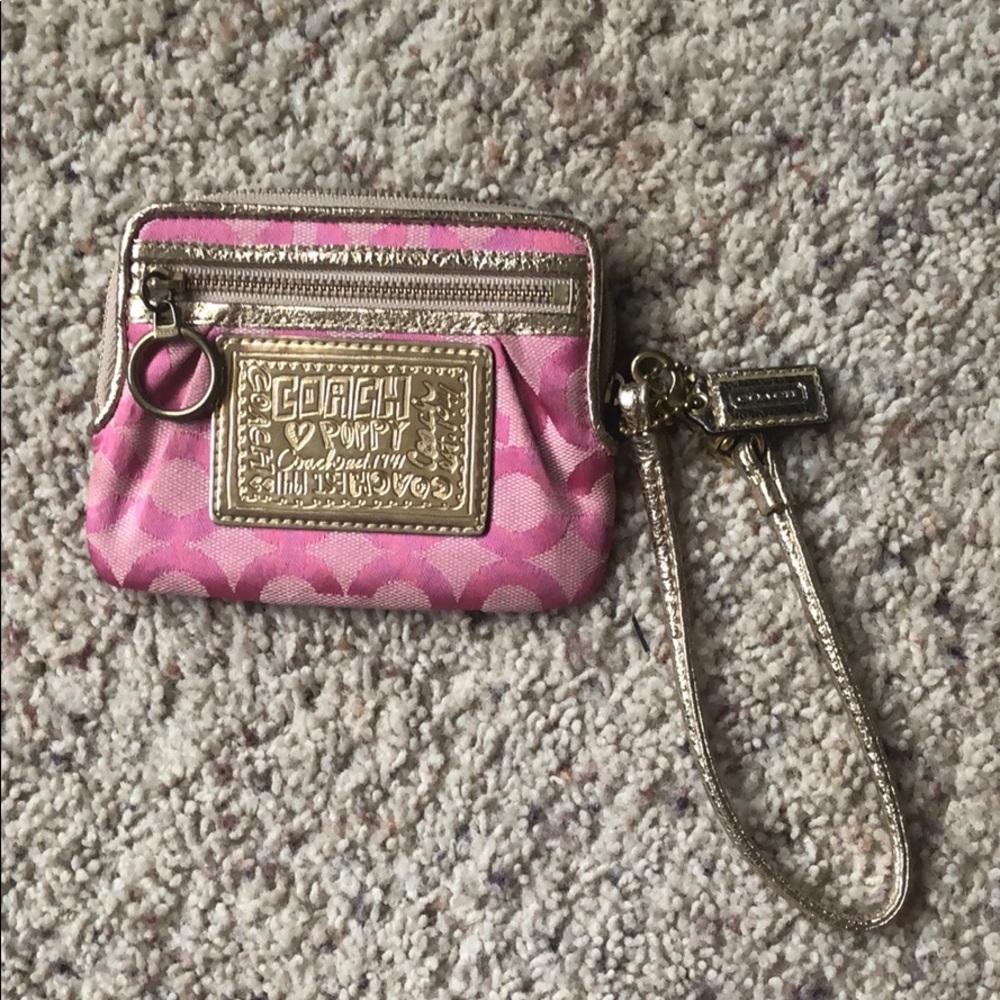 Coach wristlet